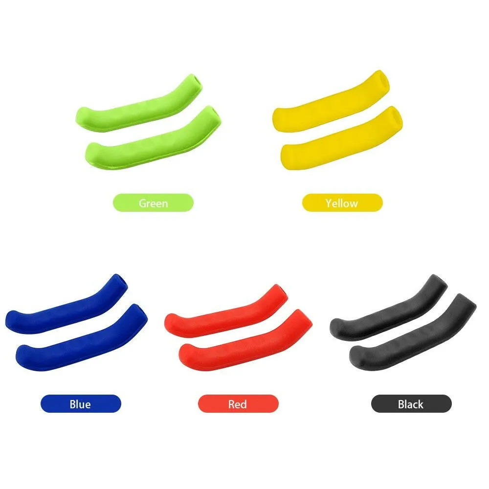 2Pcs Bicycle Lever Cover Bike Brake Lever Grips Protectors Sleeve for MTB Bike Mountain Road Bike