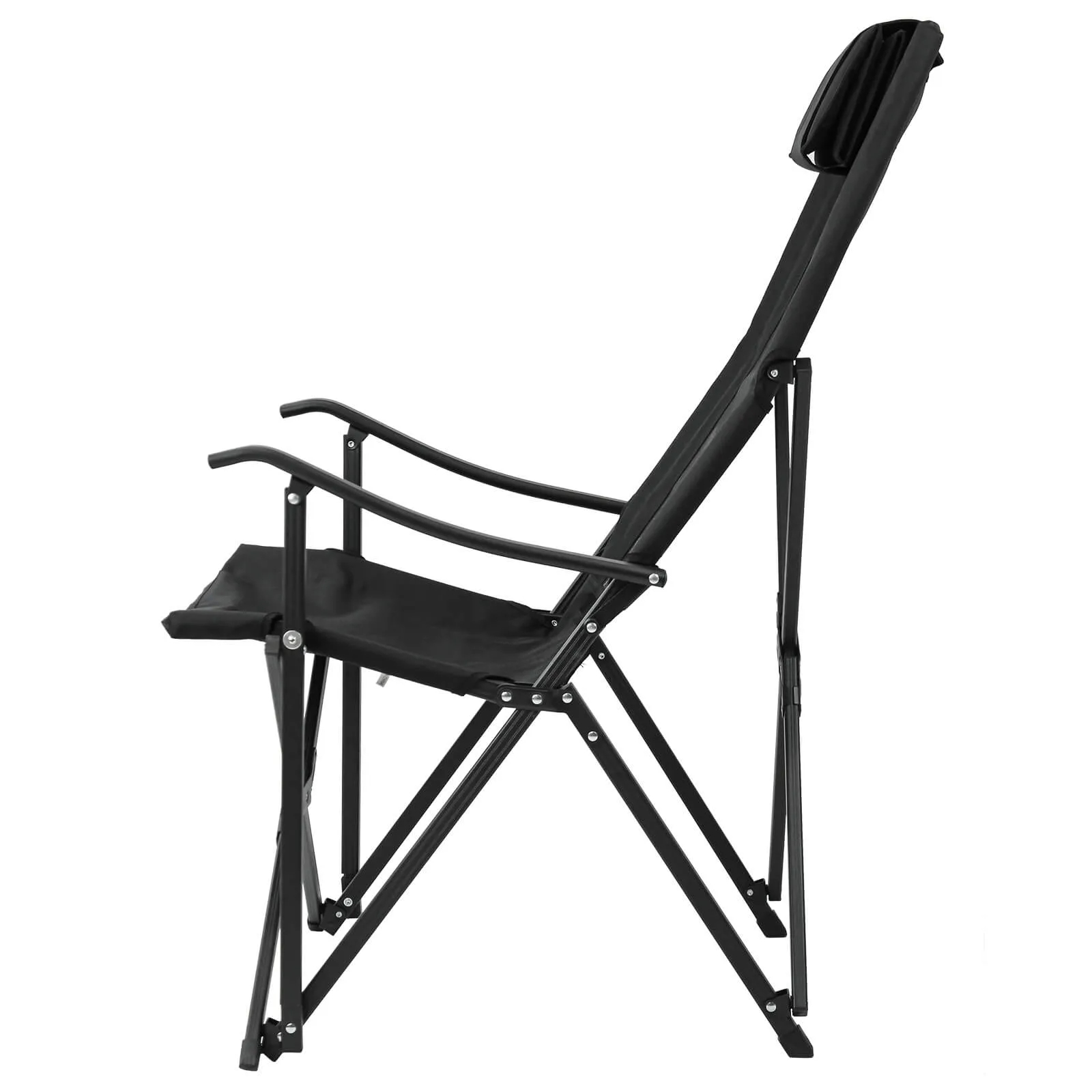 600D Oxford Heavy Duty Portable Camping Chair Lightweight Support