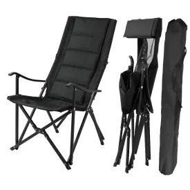 600D Oxford Heavy Duty Portable Camping Chair Lightweight Support