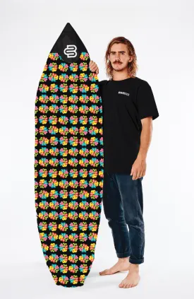Alien Flower love Boardsox®  Custom Fit Big Wave Gun Cover