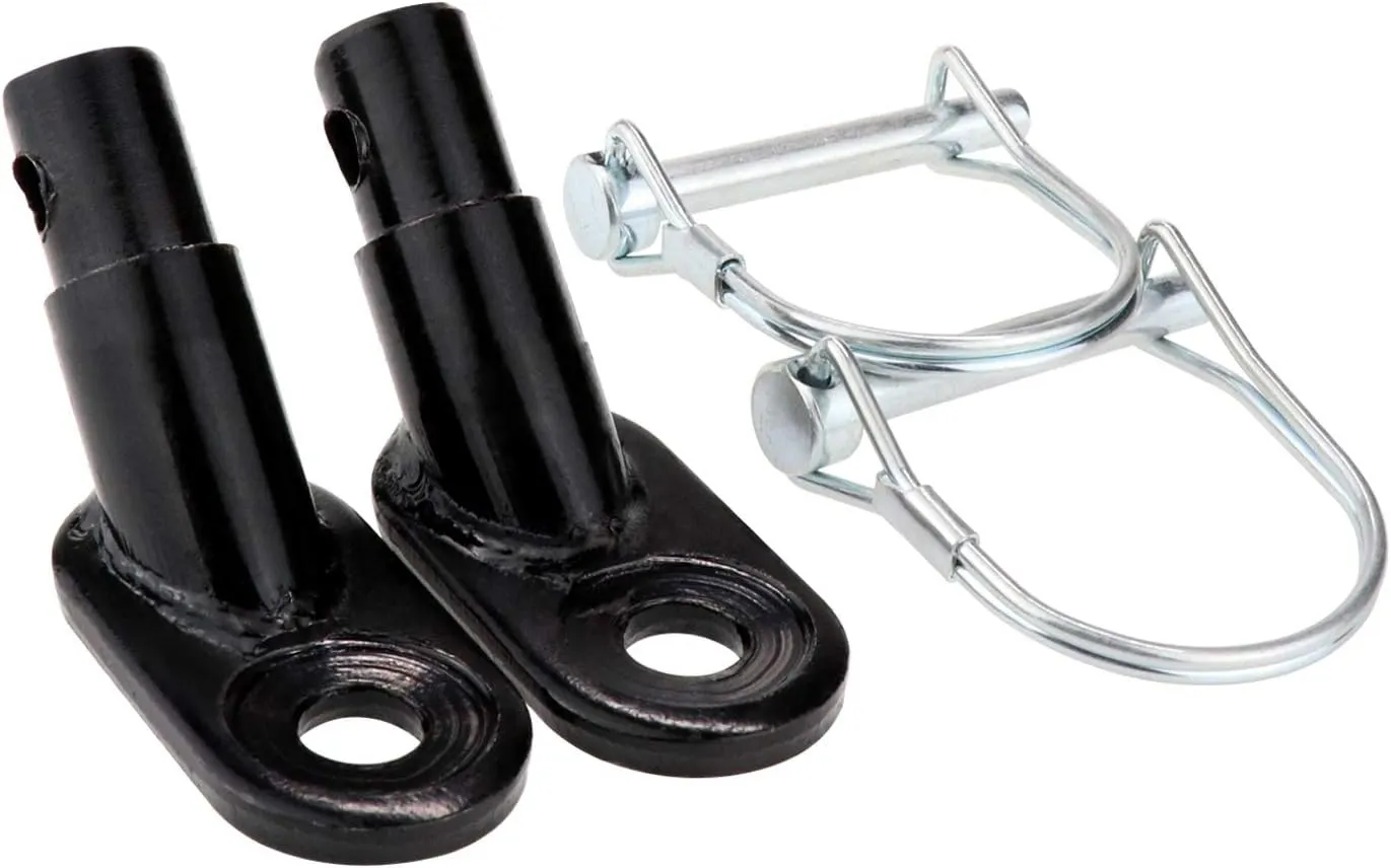 Biange Bike Trailer Hitch Connector, Cycling Adapter Accessories (Black)