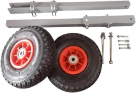 Boat Launching Wheels Wear Resistant Practical Marine Hardware for Yacht