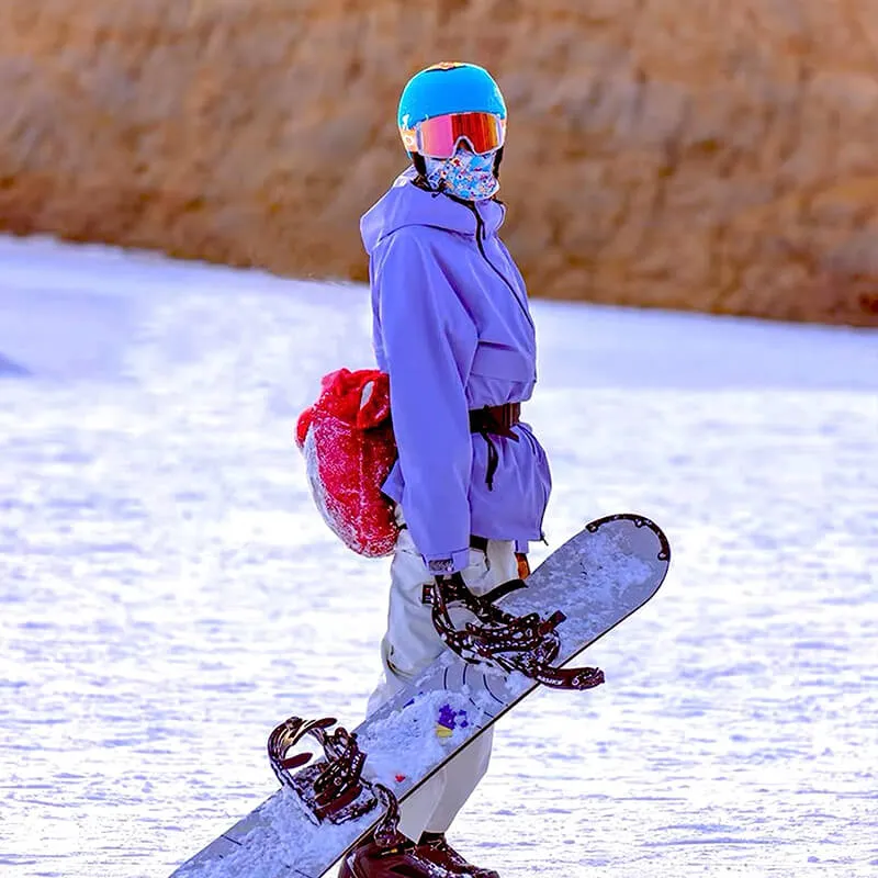 Cartoon Skiing Helmet Cover