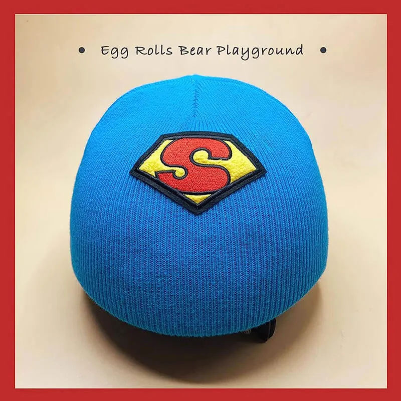Cartoon Skiing Helmet Cover