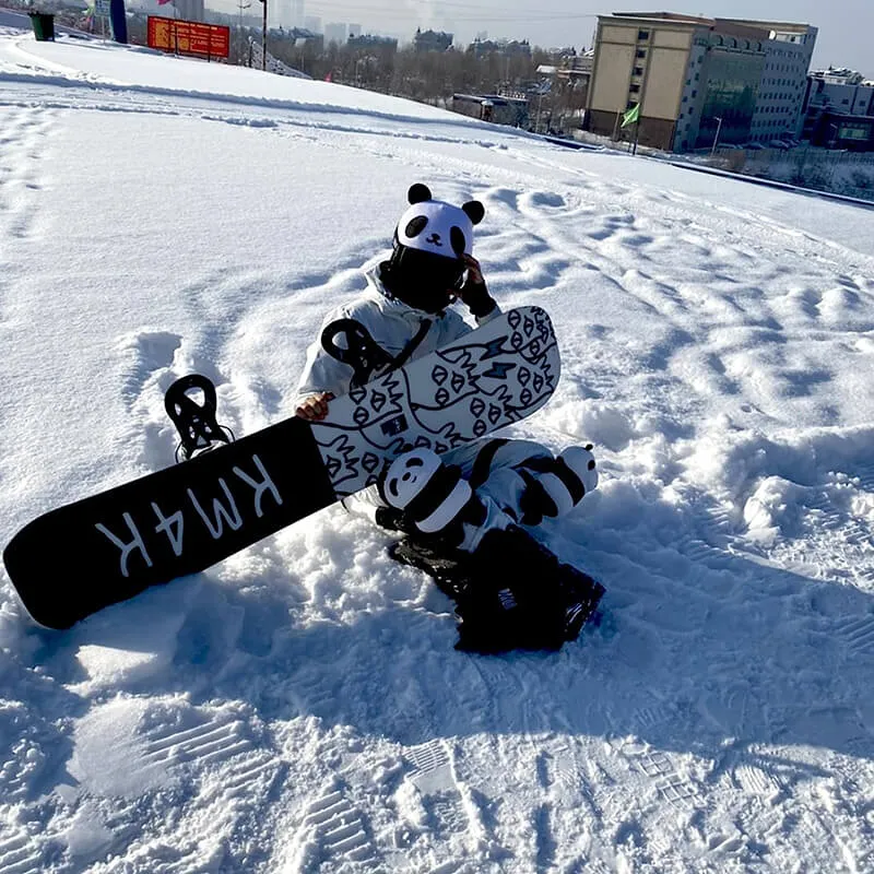 Cartoon Skiing Helmet Cover