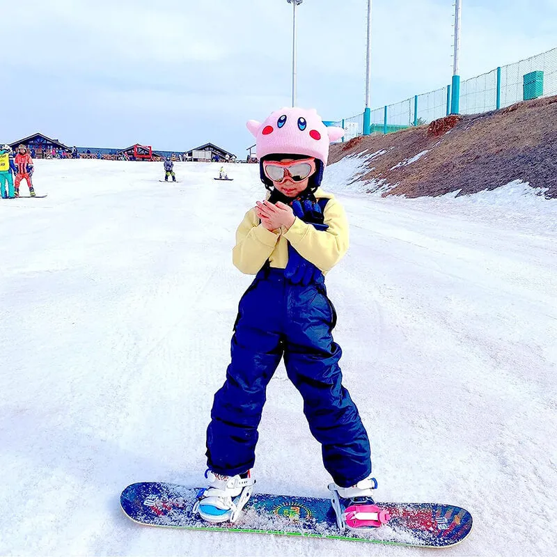 Cartoon Skiing Helmet Cover