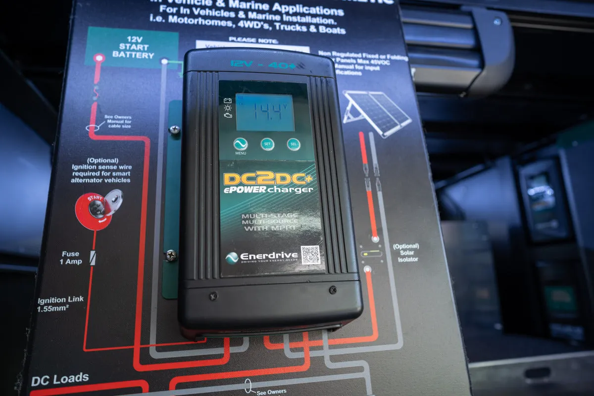 ENERDRIVE DC To DC Battery Charger 12V 40A 