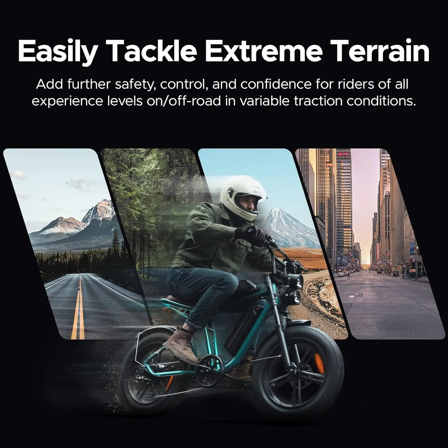 ENGWE M20 Electric Bike for Adults - 1000W 28mph Moped Ebike 48V13A Single/48V26A Dual Battery 20*4.0" Fat Tire All Terrain Off Road E-Bike Full Suspension Max 94Miles Long Range 7-Speed UL Certified