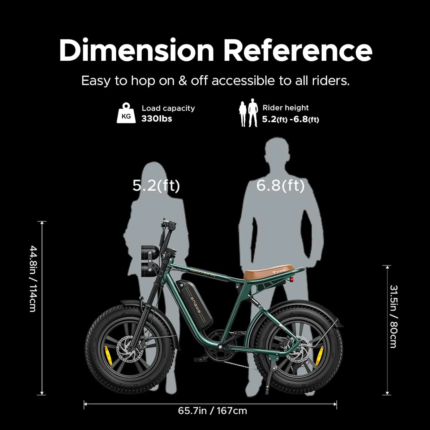 ENGWE M20 Electric Bike for Adults - 1000W 28mph Moped Ebike 48V13A Single/48V26A Dual Battery 20*4.0" Fat Tire All Terrain Off Road E-Bike Full Suspension Max 94Miles Long Range 7-Speed UL Certified