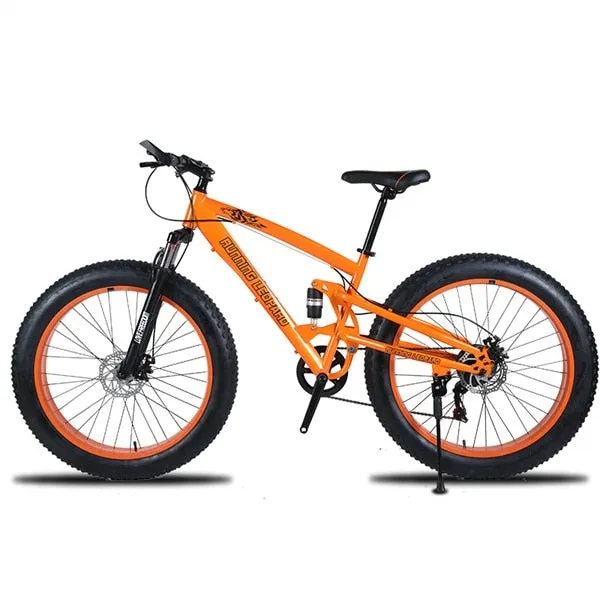 Fat Bike Speed Change Cross-country Mountain Bike, 4.0 Super Wide Tires, Snow Sand Bicycle, Male And Female Student Bicycle