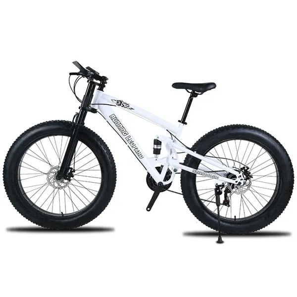 Fat Bike Speed Change Cross-country Mountain Bike, 4.0 Super Wide Tires, Snow Sand Bicycle, Male And Female Student Bicycle