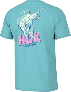 HUK Men's Fishing Graphic Tee, Performance Short Sleeve, Quick-Dry