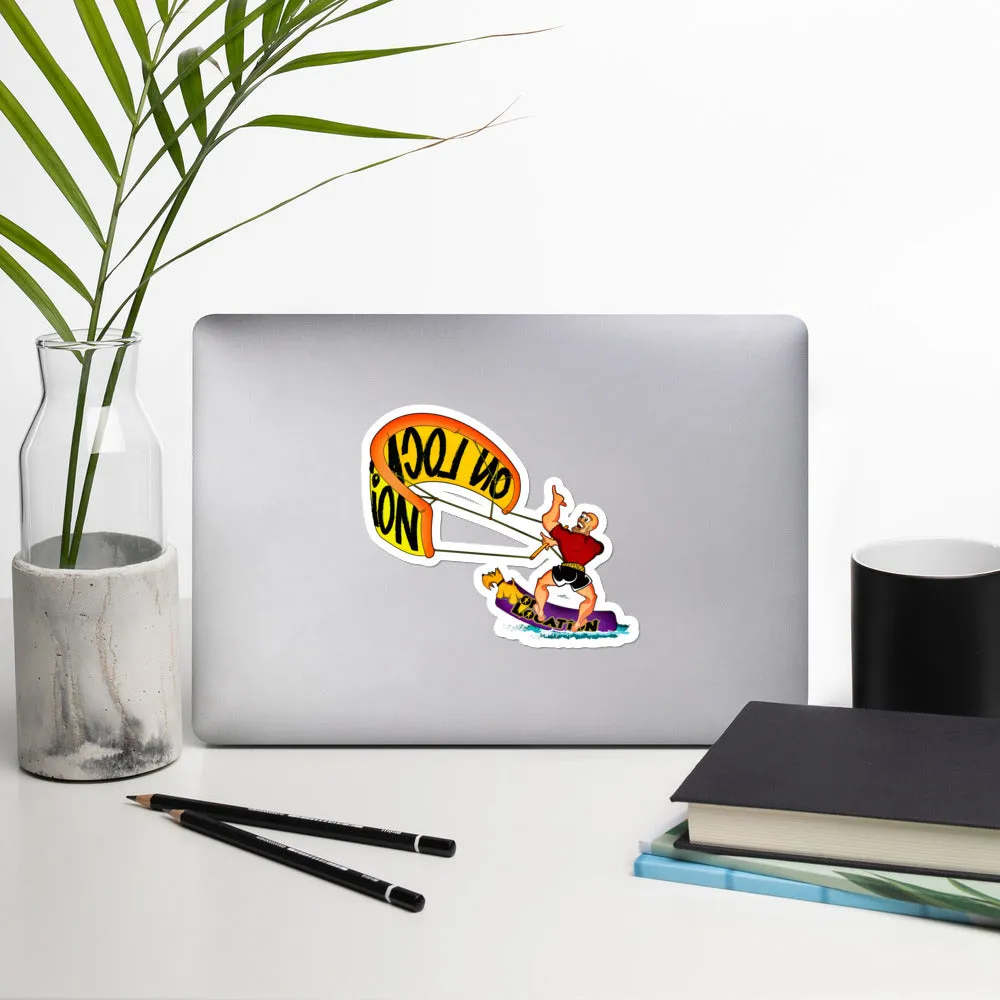 Kiteboarding Stickers (multiple sizes)