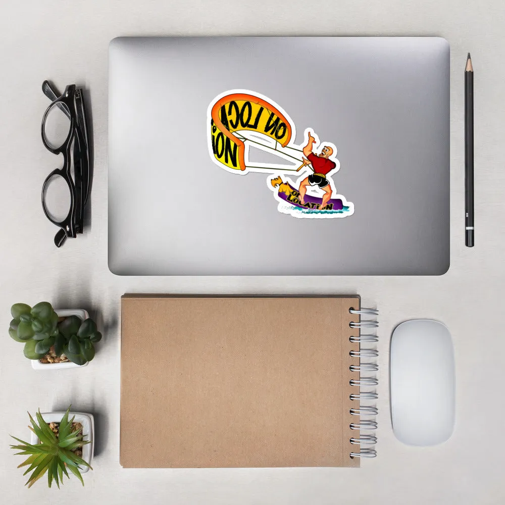 Kiteboarding Stickers (multiple sizes)