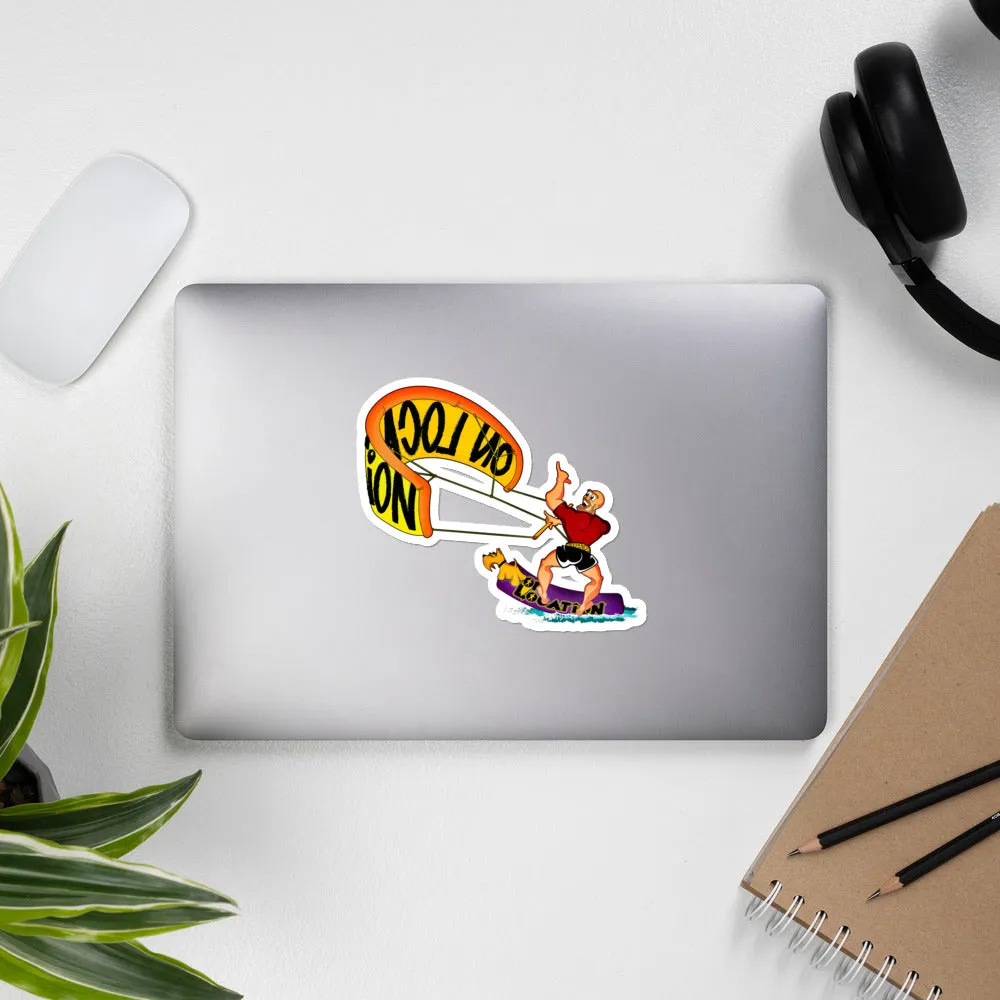 Kiteboarding Stickers (multiple sizes)