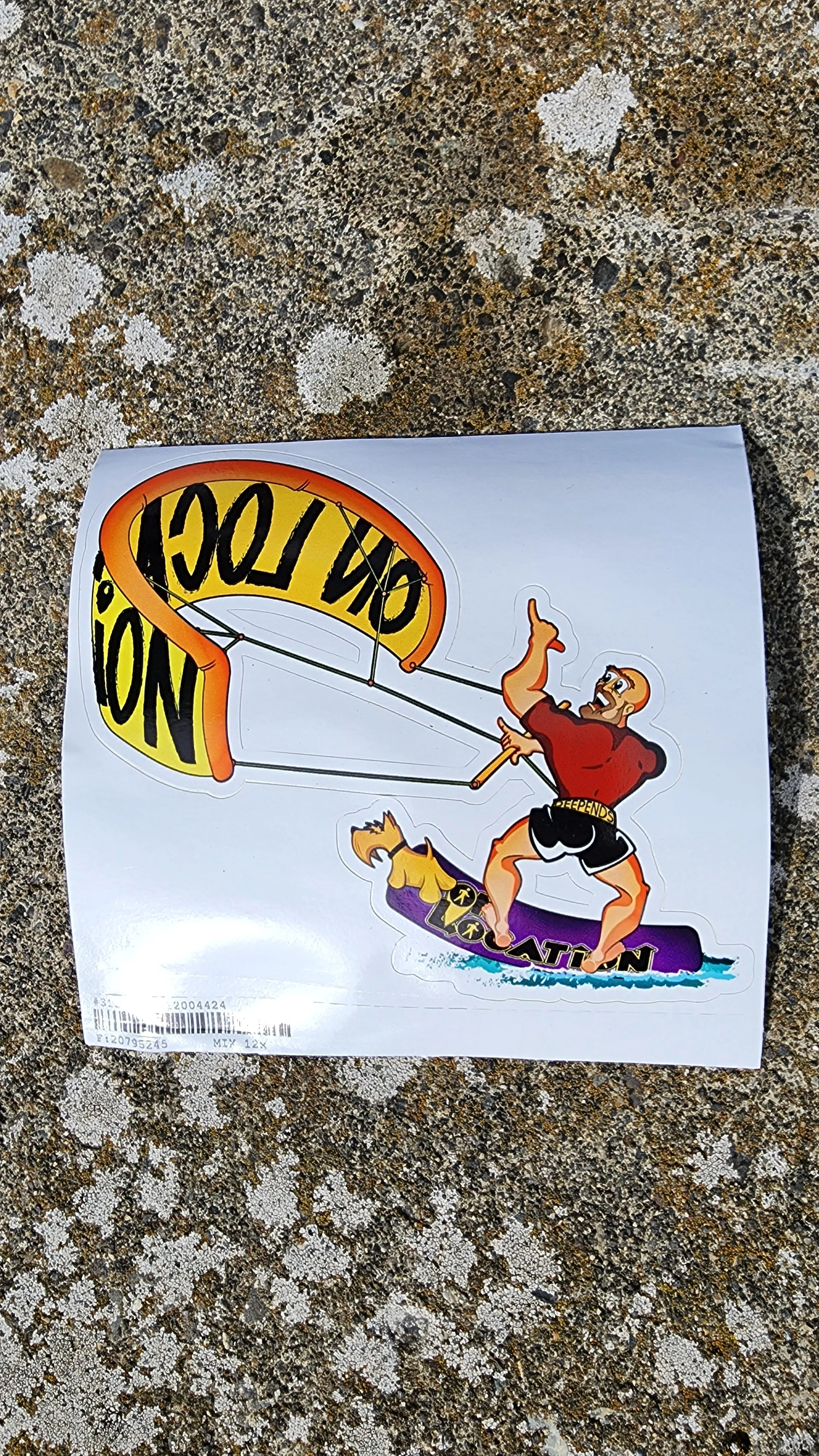 Kiteboarding Stickers (multiple sizes)