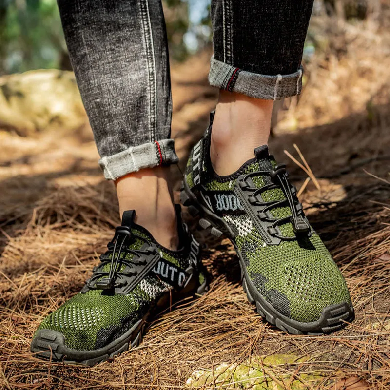 Knit Breathable Hiking Shoes