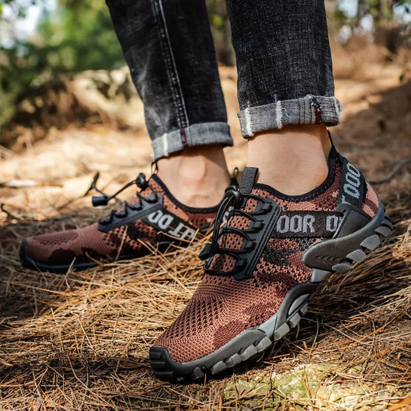 Knit Breathable Hiking Shoes