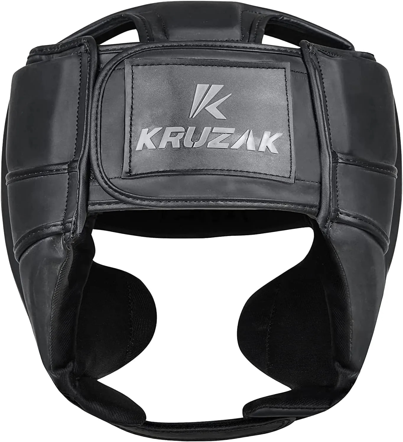 Kruzak Unisex Boxing Headgears - MMA Training, Adjustable Padded, Kara,Muay Thai Headgear, Kickboxing, Sparring, Martial Arts, Karate, Taekwondo MMA Body Equipment