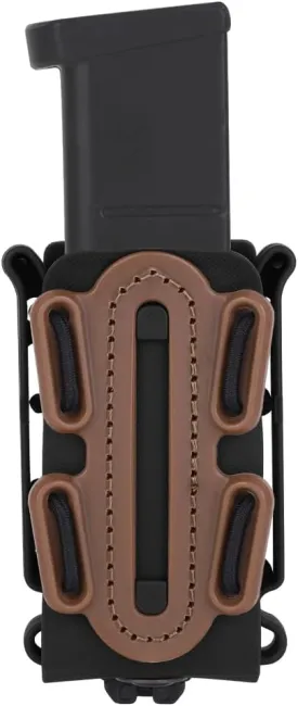 KRYDEX 9mm Pistol Mag Pouch Softshell Magazine Pouch Tactical Magazine Holder Short