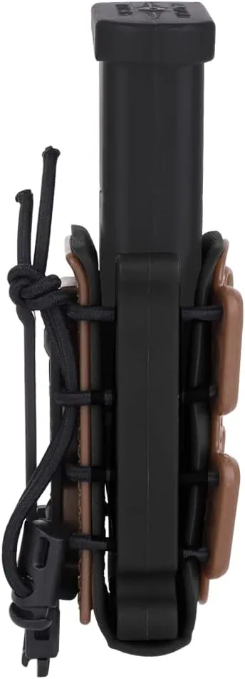 KRYDEX 9mm Pistol Mag Pouch Softshell Magazine Pouch Tactical Magazine Holder Short
