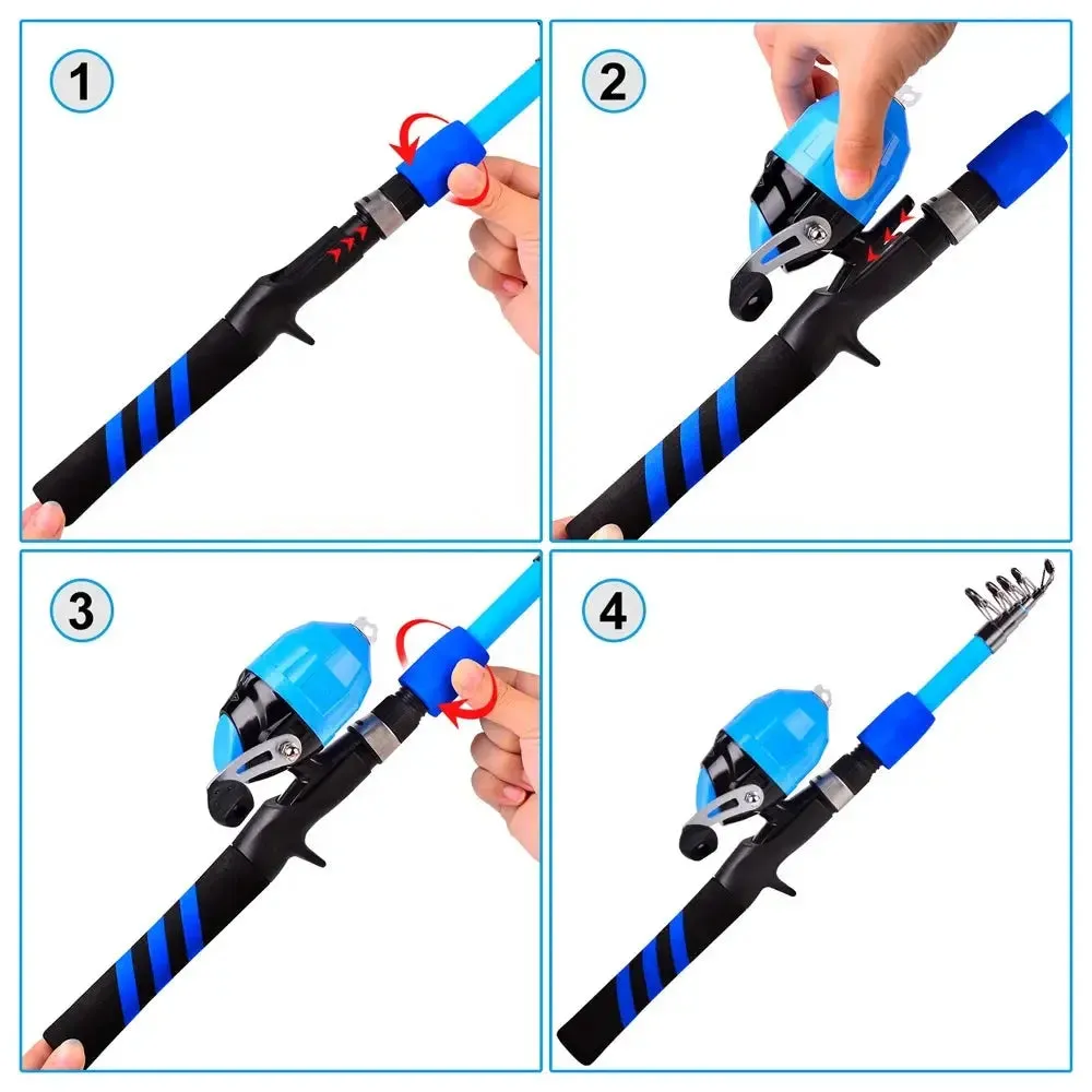 Lureswholesale® Mini Telescopic Pole Kits