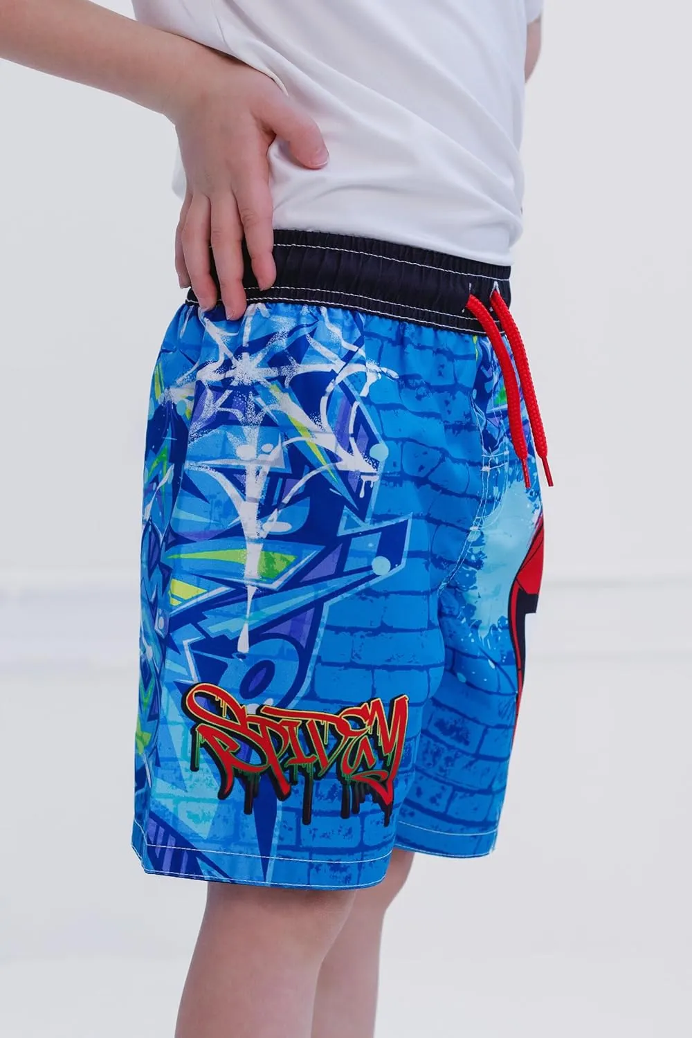 Marvel UPF 50  Swim Trunks Bathing Suit Toddler to Big Kid Sizes (2T - 18-20)