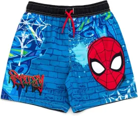 Marvel UPF 50  Swim Trunks Bathing Suit Toddler to Big Kid Sizes (2T - 18-20)