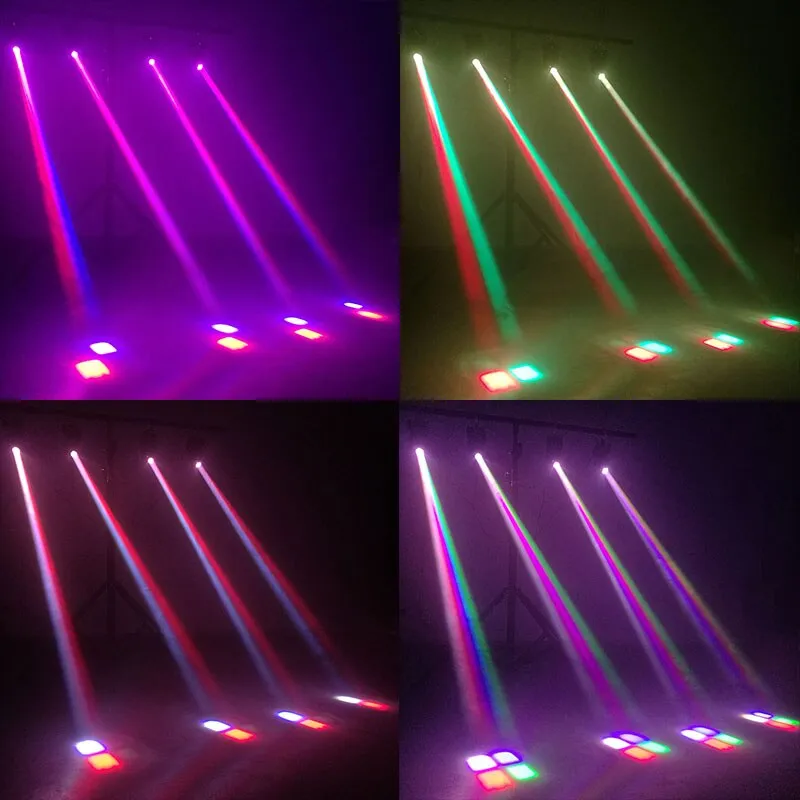 Mini LED 10W Spot Beam Moving Head Light Lyre DMX512 Stage Light Stroboscope For Home Entertainment Professional Stage