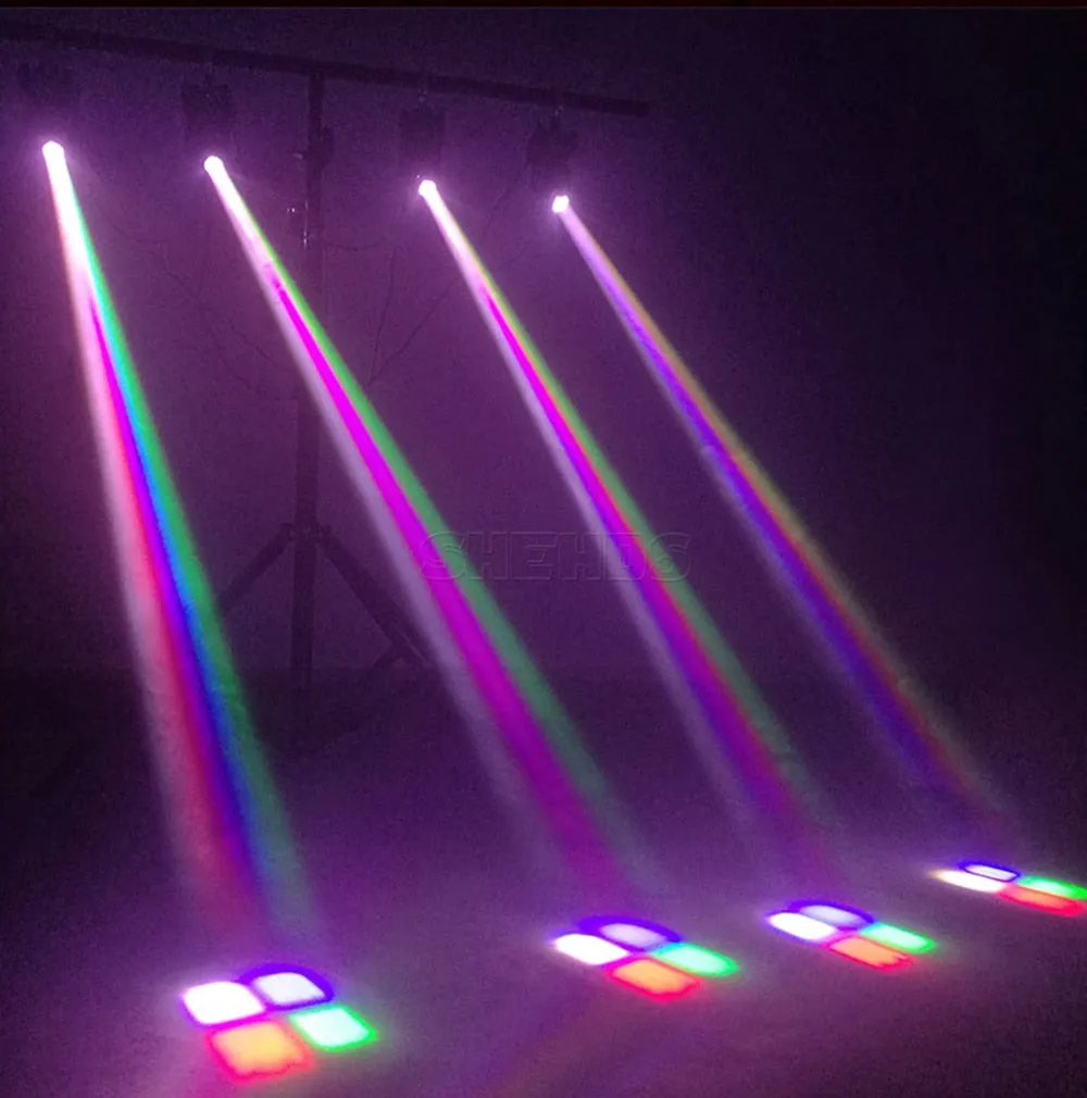 Mini LED 10W Spot Beam Moving Head Light Lyre DMX512 Stage Light Stroboscope For Home Entertainment Professional Stage