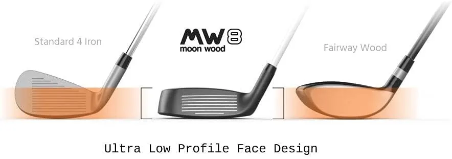 MW8 Moon Wood ??Premium Golf Fairway Wood for Men and Women ??Golf Club Includes Headcover ??Legal for Tournament Play