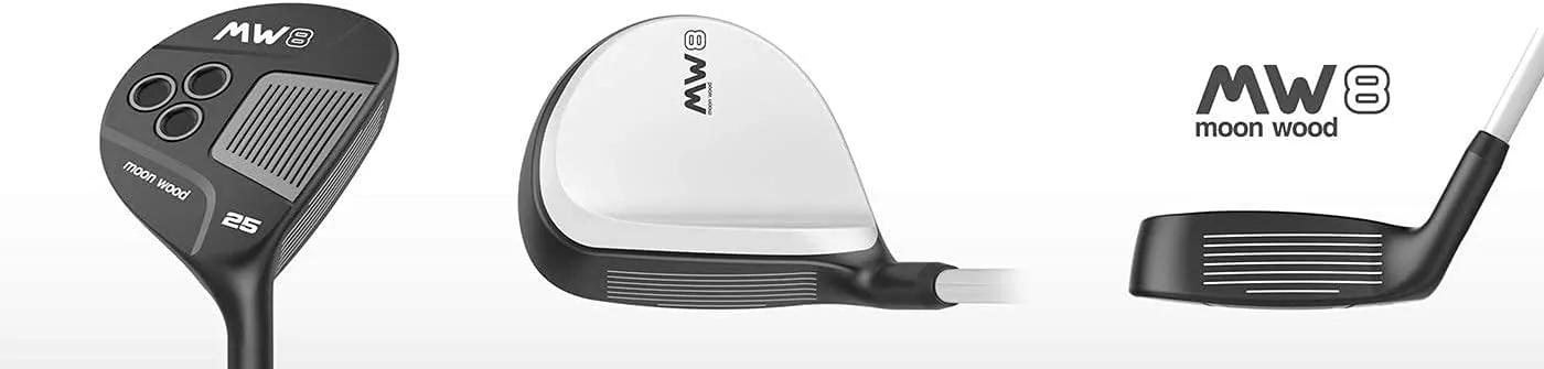 MW8 Moon Wood ??Premium Golf Fairway Wood for Men and Women ??Golf Club Includes Headcover ??Legal for Tournament Play