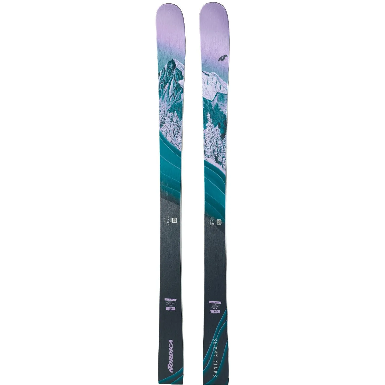 Nordica Santa Ana 92 Skis - 2025 - Women's