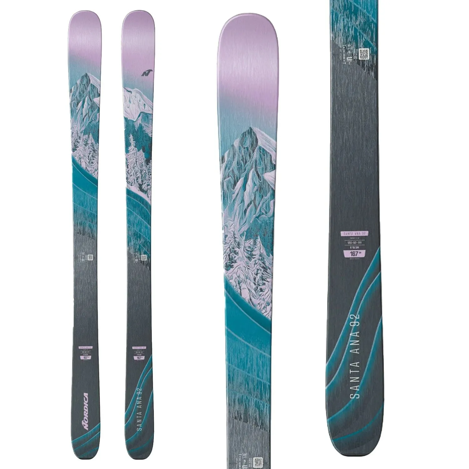 Nordica Santa Ana 92 Skis - 2025 - Women's