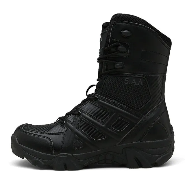 PFUT High Quality Military Leather Hiking Boots