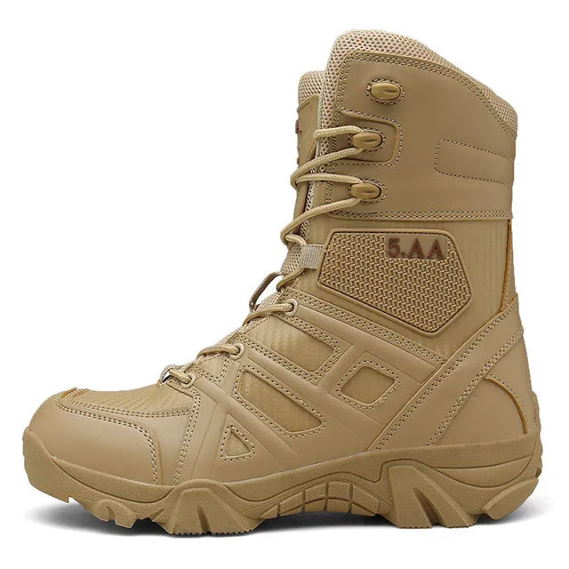 PFUT High Quality Military Leather Hiking Boots