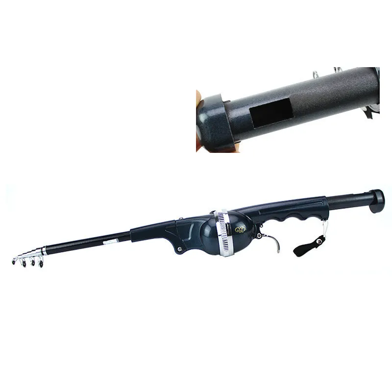 “Portable Foldable Fishing Rod – Pocket-Sized Telescopic Casting Rod”
