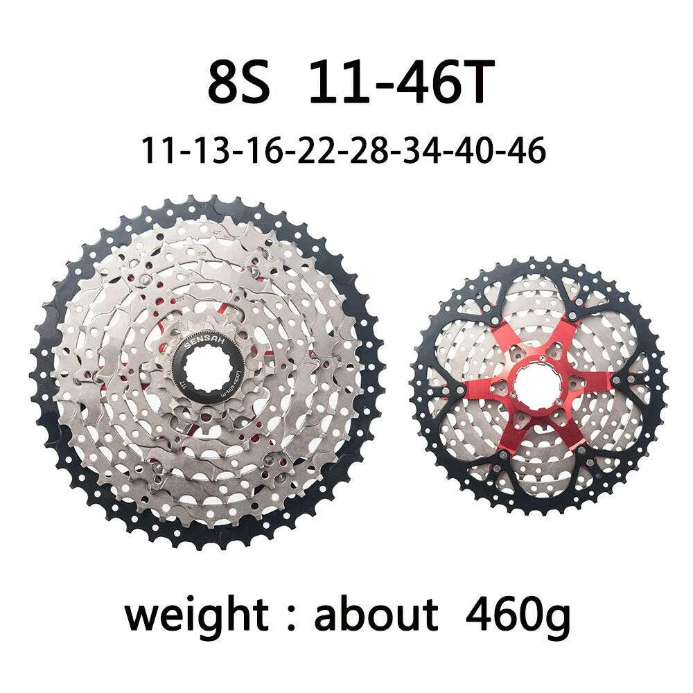 SENSAH Mountain Bike 8 9 10 11 12 Speed Velocidade Bicycle Cassette MTB Freewheel Sprocket 40T 42T 46T 50T 52T for HG HUB