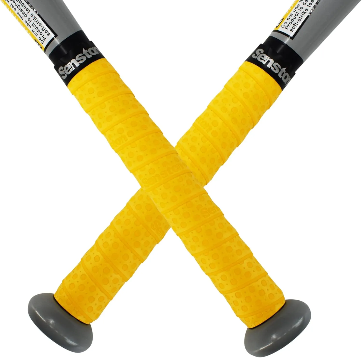 Senston Baseball Softball Bat Grip Tape Anti-Slip Hockey Handle Wrap Grips Tapes,2 Pack