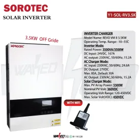 SOLAR INVERTER - OFF GRID - 3.5KW - SOROTEC