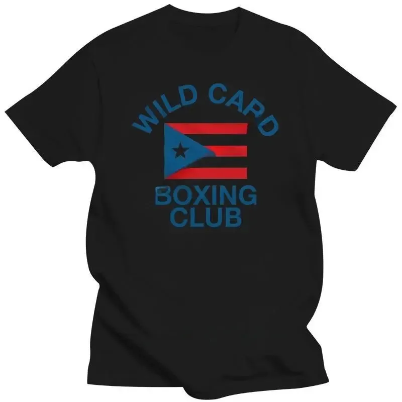 Summer T shirts For Men NEW Wild Card Boxing Club Freddie Roach Miguel Cotto Puerto Rico Boxing T-Shirts Mens brand t-shirt