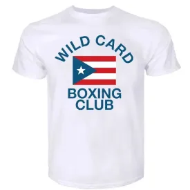 Summer T shirts For Men NEW Wild Card Boxing Club Freddie Roach Miguel Cotto Puerto Rico Boxing T-Shirts Mens brand t-shirt