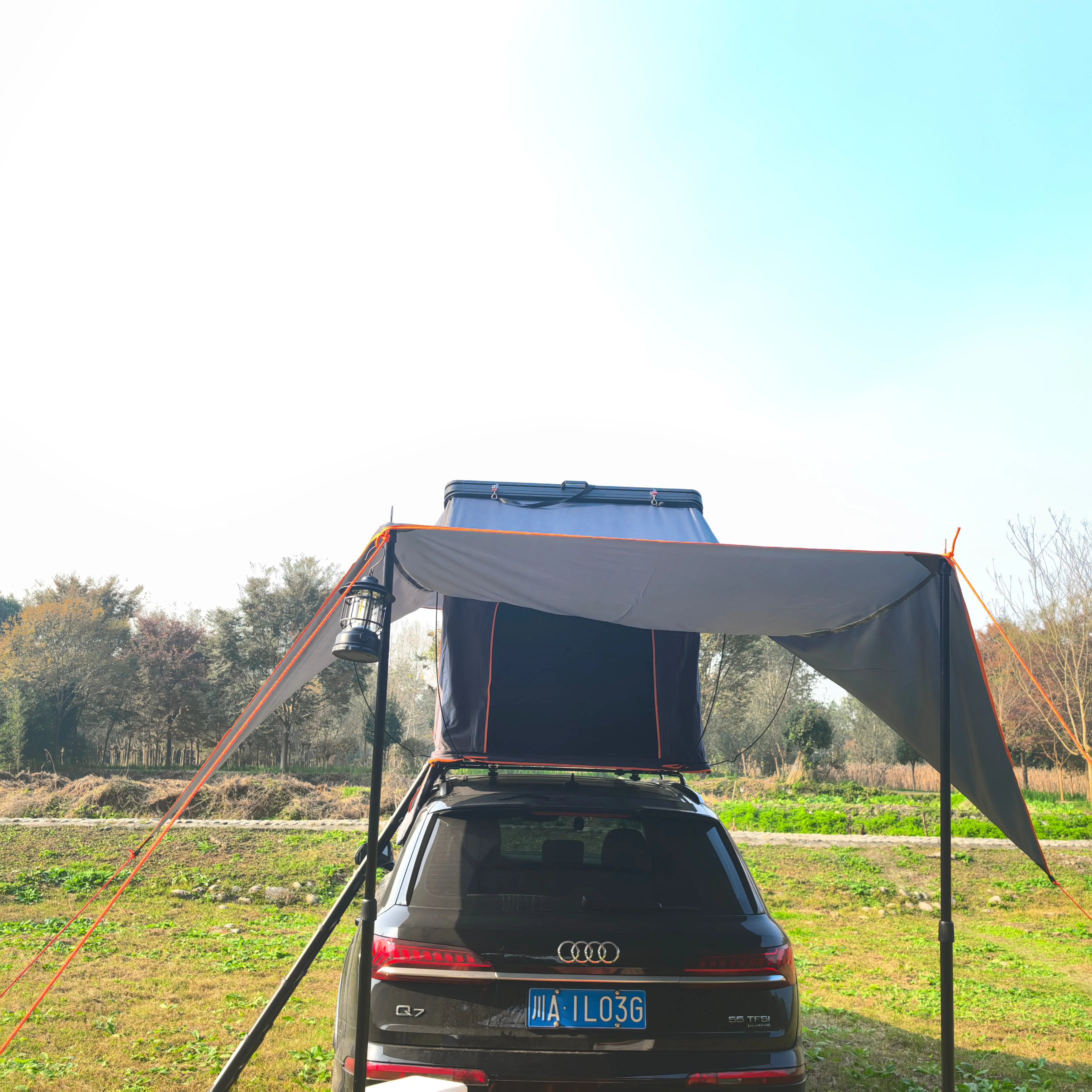 Super Slimline Max Rooftop Tent Plus Zipping Awning