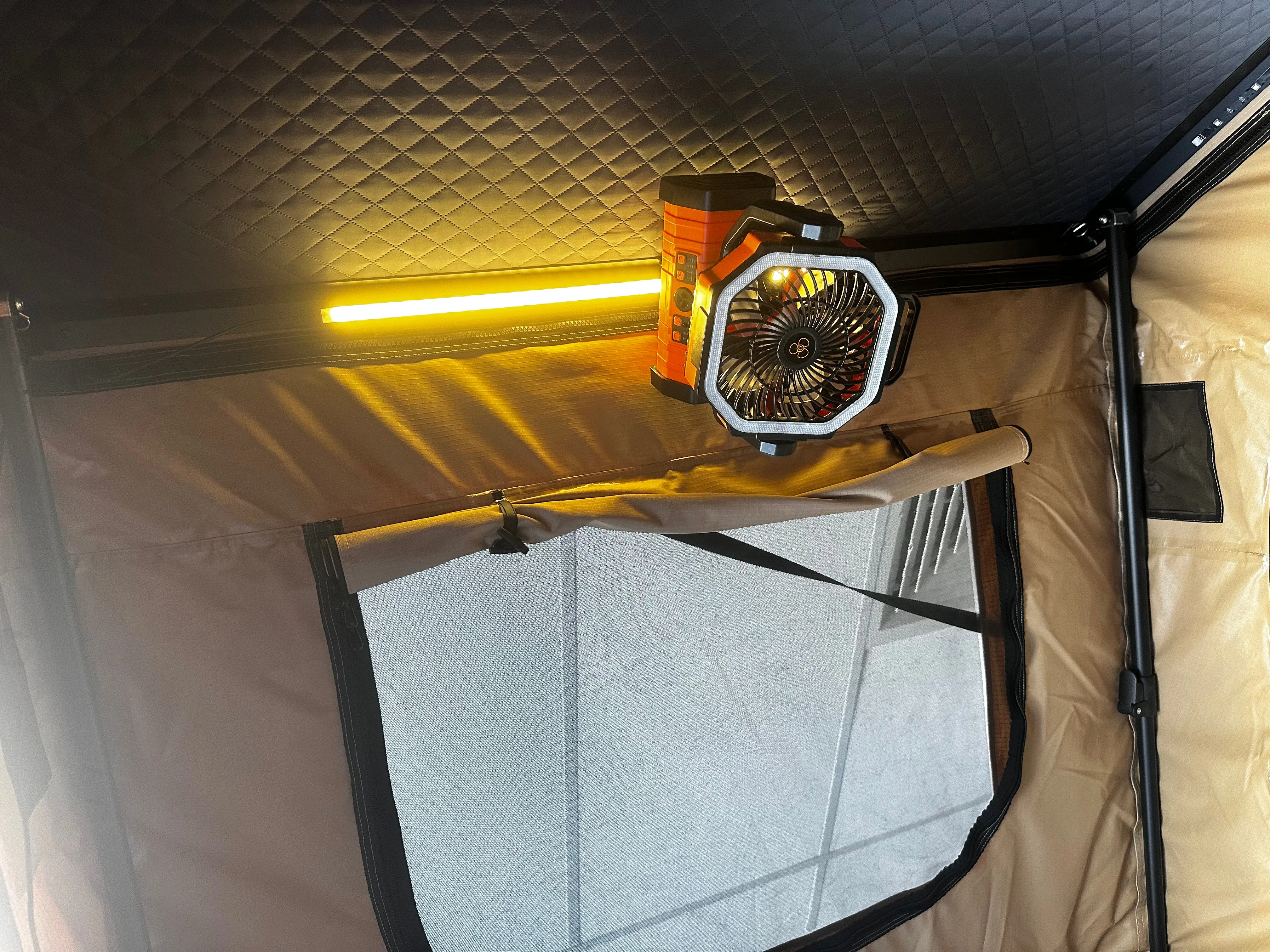 Super Slimline Max Rooftop Tent Plus Zipping Awning