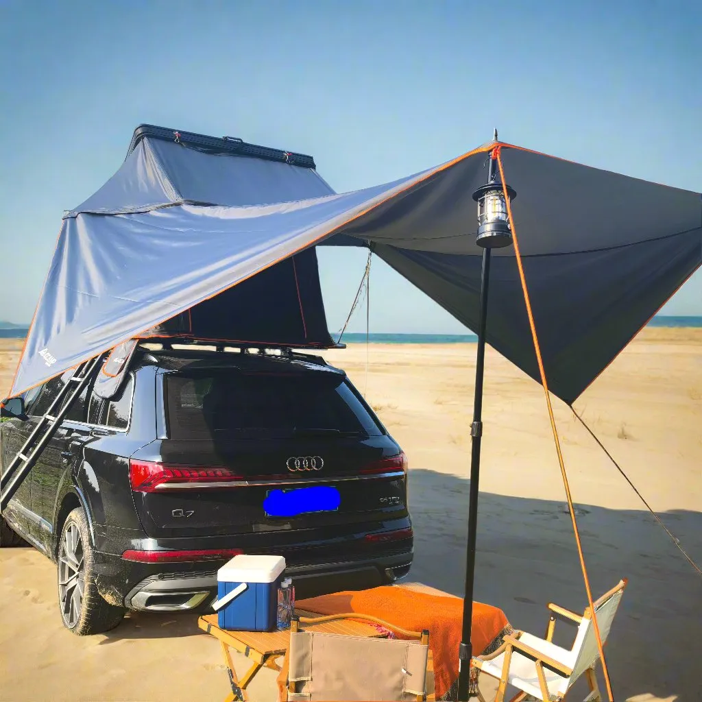 Super Slimline Max Rooftop Tent Plus Zipping Awning