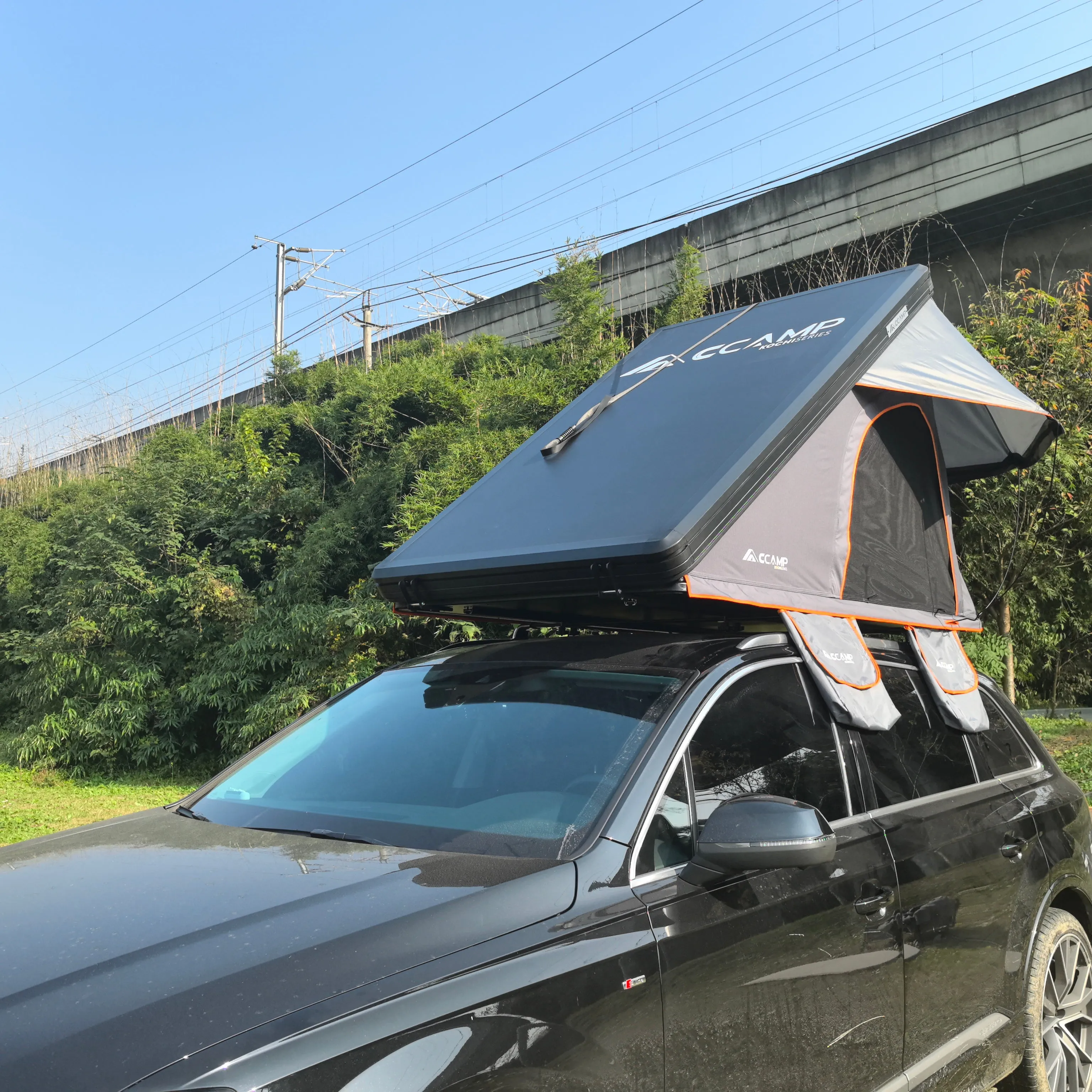 Super Slimline Max Rooftop Tent Plus Zipping Awning