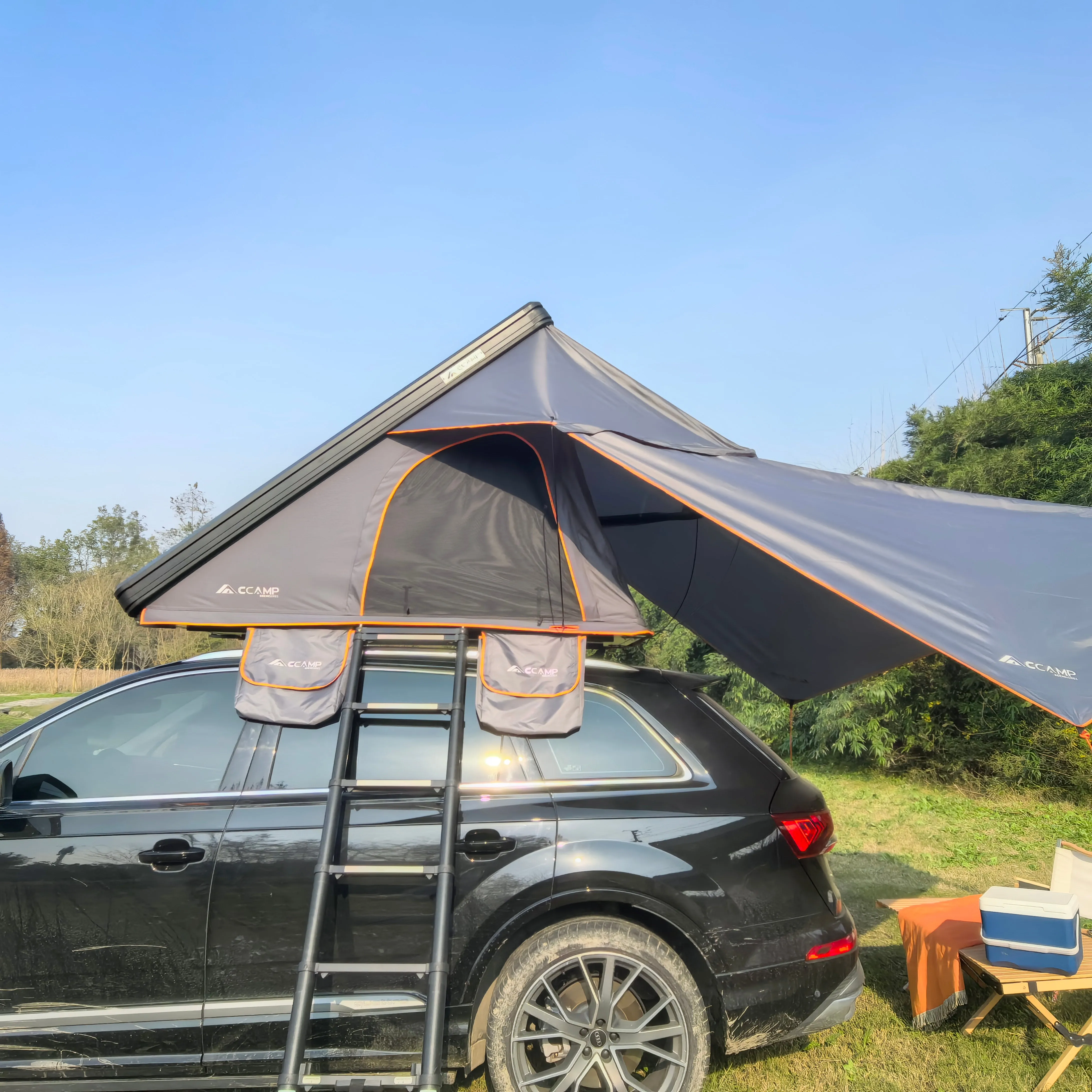 Super Slimline Max Rooftop Tent Plus Zipping Awning