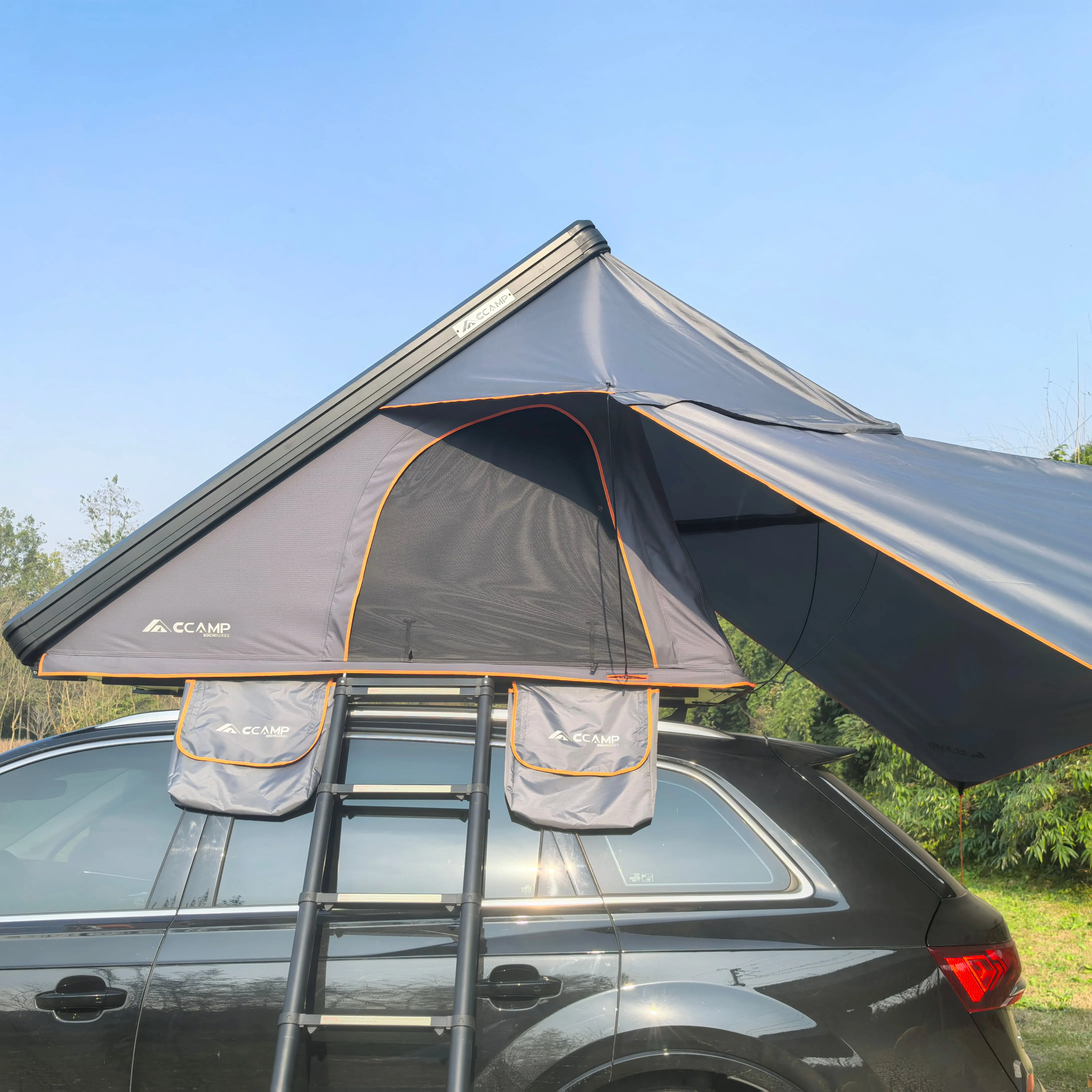 Super Slimline Max Rooftop Tent Plus Zipping Awning