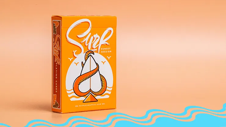 Surfboard v2 Marked Playing Cards USPCC