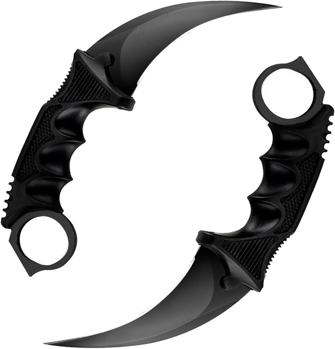 TOPOINT Karambit Knife, Stainless Steel Fixed Blade Knife with Sheath and Cord Knife CS-GO for Hunting Camping and Field Survival